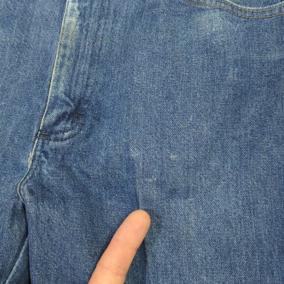 Wrangler Jeans Men's 33x30 Fits 32x26 Blue 936DEN Cowboy Cut Slim Fit Western - Picture 7 of 13